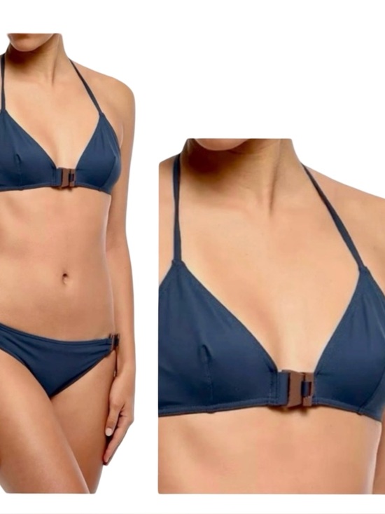 Eres Other - NWT ERES “Edge Cut” Triangle Bikini Top With Buckle Detail in Navy